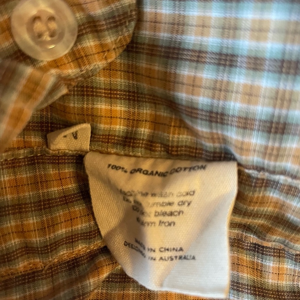 DEIJI STUDIOS  The Oversized Poplin Shirt Gingham Organic Cotton Check Grandpa M - Picture 13 of 16